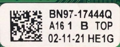 MAIN ORIGINAL PARA SMART TV SAMSUNG 4K RESOLUCION (3840 X 2160) / NUMERO DE PARTE BN94-16115G / BN41-02756C / BN9416115G / 16115G / BN97-17444Q / PANEL CY-BT075HGSV1H / DISPLAY JR745R3HA4K BN96-51821A / MODELO UN75TU7000BXZA UA10 - Imagen 4